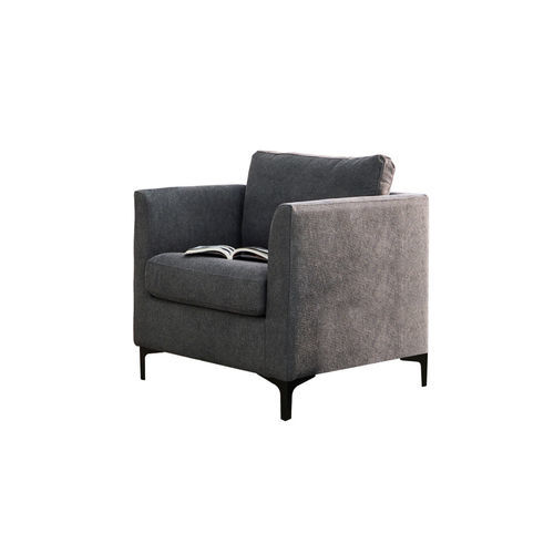 Moderner Sessel - SPENCER - HOME SPIRIT - Stoff / Buche / mit abnehmbarem Kissen