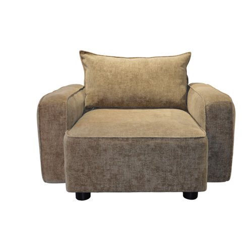 Retro-Sessel - ELENA XL - HOME SPIRIT - Schaumstoff / Buche / mit abnehmbarem Kissen