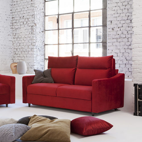 Bettsofa - MELODIE - CONFORPLUS - modern / Stoff / mit Armlehnen