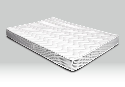 Doppelbett-Matratze - AIRGEL 50 - CONFORPLUS - Polyester / weiß / atmungsaktiv