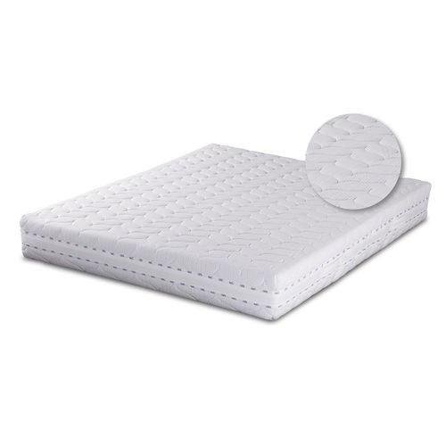 Doppelbett-Matratze - MEMORY THERMOGEL - CONFORPLUS - Schaumstoff / Polyester / weiß