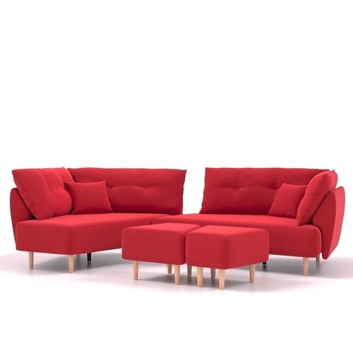 Moderner Fußschemel - Diagon - FEYDOM COLLECTIVE LTC - Stoff / für den Innenraum / für Privatgebrauch