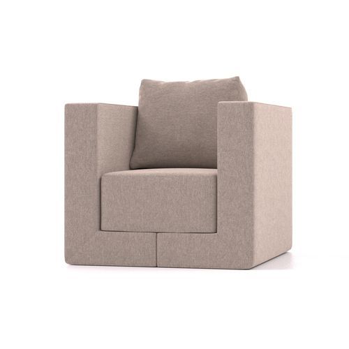 Bettsessel - Q6 - FEYDOM COLLECTIVE LTC - modern / Stoff / grau