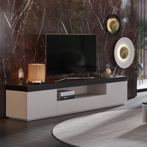 Modernes Fernsehmöbel - Cascais - Stylish Club - mit integriertem Stauraum / mit 2 Türen / Holzfurnier