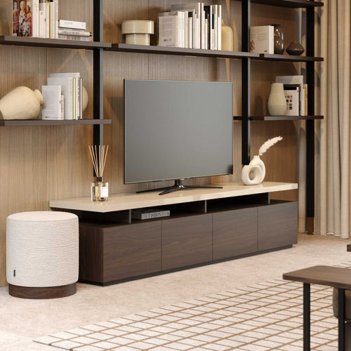 Modernes Fernsehmöbel - Coimbra - Stylish Club - lowboard / mit integriertem Stauraum / mit 4 Türen