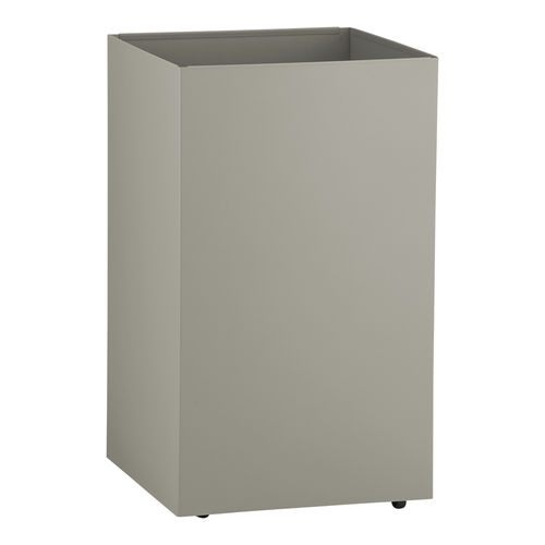 Unterbau-Abfallbehälter - STELLA STONE GREY KWJ110 - Merida. Sp. z o.o. - Edelstahl / pulverbeschichteter Stahl / mit Rädern