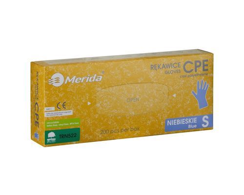 Umschlaghandschuh - TRN522 - Merida. Sp. z o.o. - chemikalienbeständig / Polyethylen (PE) / zum Greifen