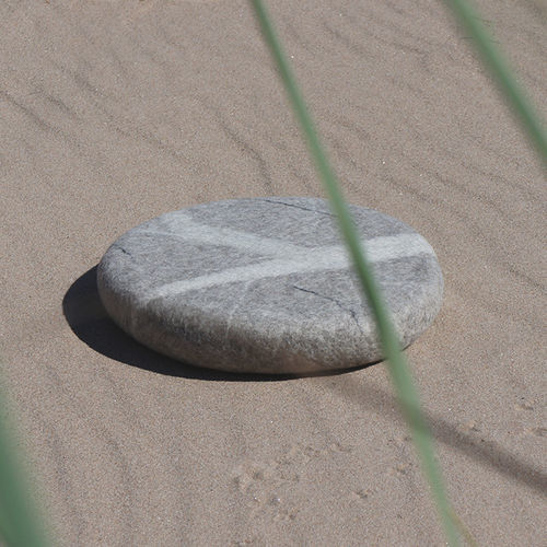 Stuhlkissen - HAIKU - Katsu Stones - für Aussen / Innenbereich / oval