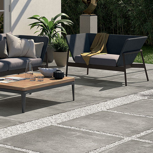 Porzellan-Plattenbelag - ARTSTONE PEARL  - UV CERAMIC - für Außenbereich / für Terrasse / für Garten