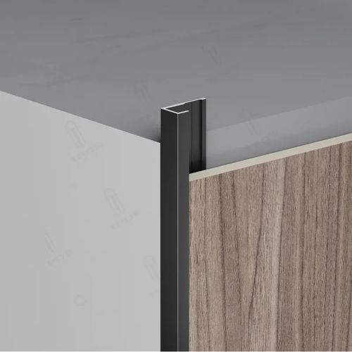 Aluminium-Abschlussprofil - EDGE TRIM - TPOS decorative material ltd. - für Fliesen / Ortgang / grau