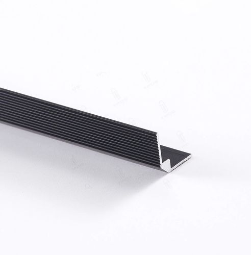 Aluminium-Dekoprofil - TPOS decorative material ltd. - für Trennwand / Rechteck / schwarz