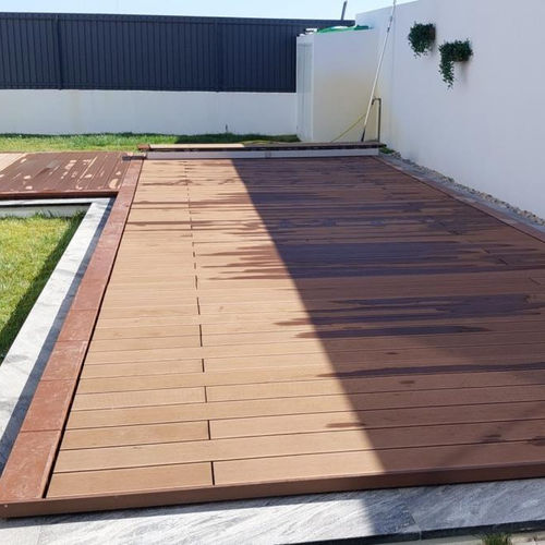Abnehmbare Poolabdeckung - Proruper - Unipessoal, Lda - Latten / Sicherheit / für eingelassenes Schwimmbad