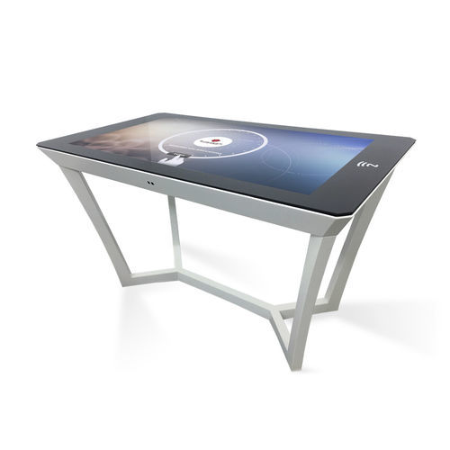 Moderner Tisch - Tiffany - DYMENSION - Metall / Gestell aus Metall / rechteckig
