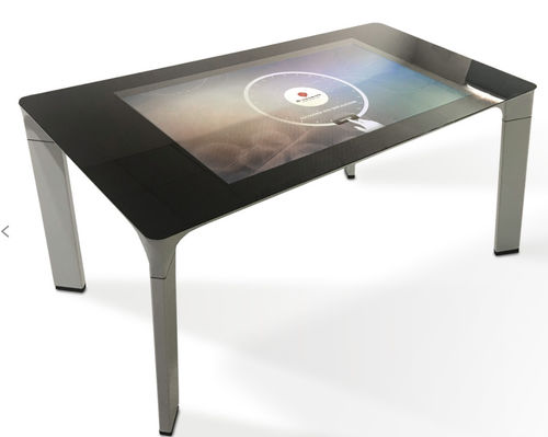 Moderner Couchtisch - Sense - DYMENSION - Metall / Gestell aus Metall / rechteckig