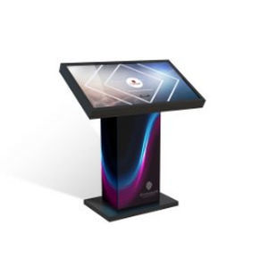 Infosäule mit Touchscreen - STB - DYMENSION - für den Innenraum / bodenstehend