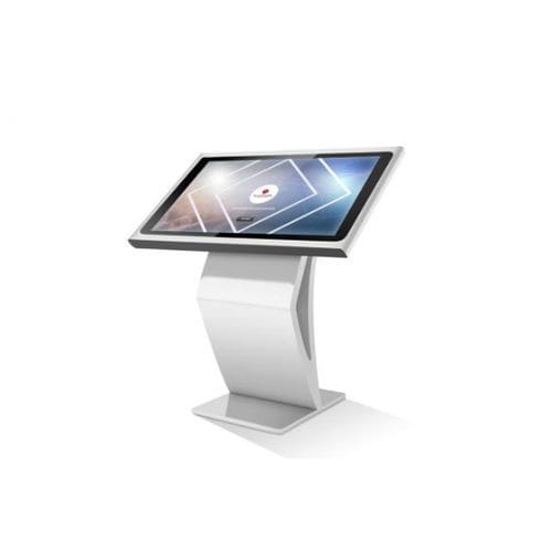 Infosäule mit Touchscreen - SIGMA - DYMENSION - für den Innenraum / bodenstehend