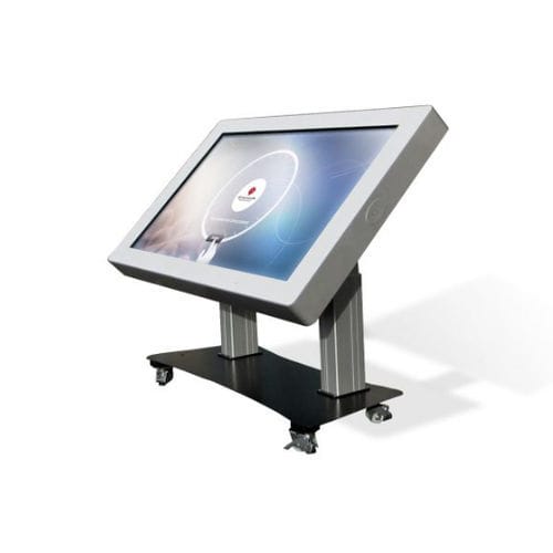 Moderner Tisch - ProTilt - DYMENSION - Metall / Gestell aus Metall / rechteckig