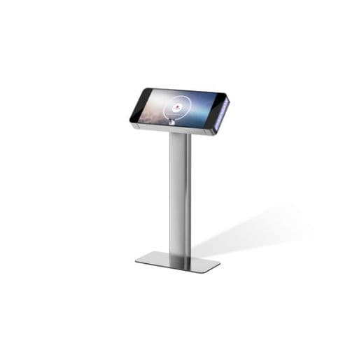 Infosäule für den Innenraum - Elégance - DYMENSION - bodenstehend / mit Touchscreen