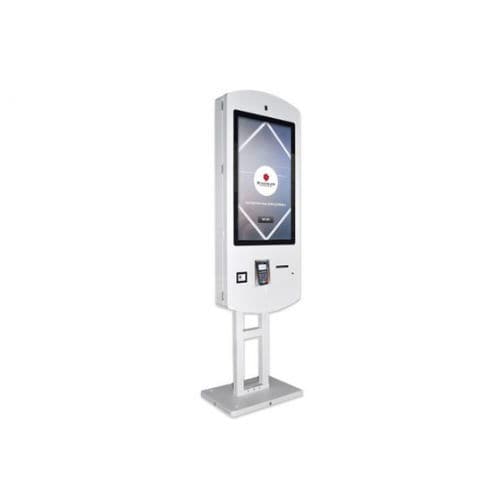Infosäule für Restaurants - SelfKiosk - DYMENSION - für den Innenraum / bodenstehend / mit Touchscreen