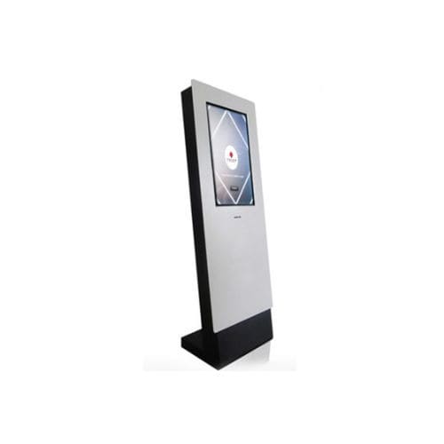 Infosäule für Restaurants - Galia - DYMENSION - für den Innenraum / bodenstehend / mit Touchscreen