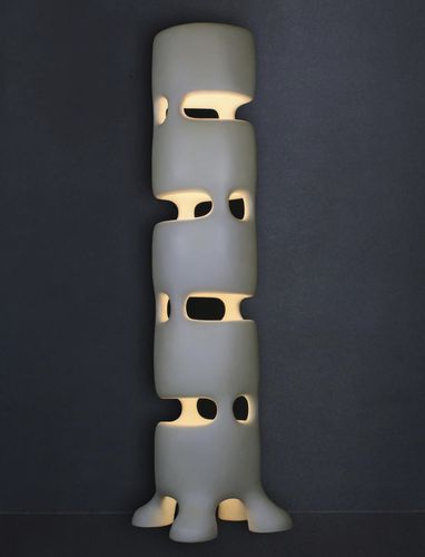 Stehleuchte - BABEL - JOËL BARTZ - Marmor / modern / schnurlos