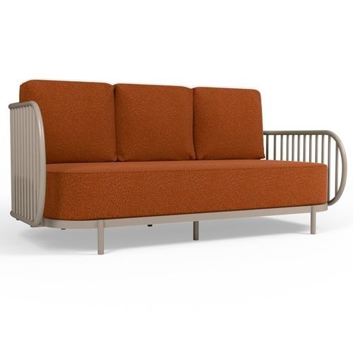 Modulsofa - OVA - Yaaz - modern / für Garten / Aluminium