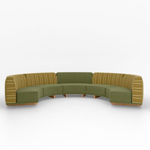 Modulsofa - RASEL COMBINATION - Yaaz - Design / für Außenbereich / Sunbrella®