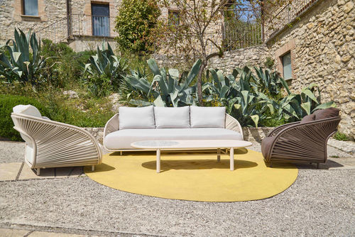 Design-Sofa - BARLA - Yaaz - für Außenbereich / Sunbrella® / mit Kissen