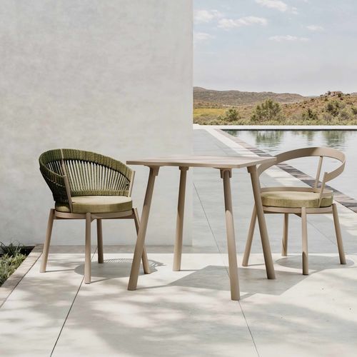 Design-Tisch - TURTLE - Yaaz - Aluminium / Gestell aus Aluminium / rechteckig