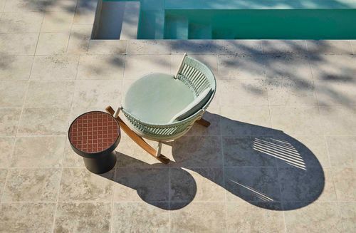 Design-Couchtisch - HISS - Yaaz - Aluminium / Porzellan / Keramik