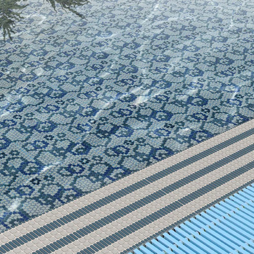 Mosaikfliese für den Innenraum - MINI-PENNY SERIES - TESSERE - für Außenbereich / für Pool / Wand