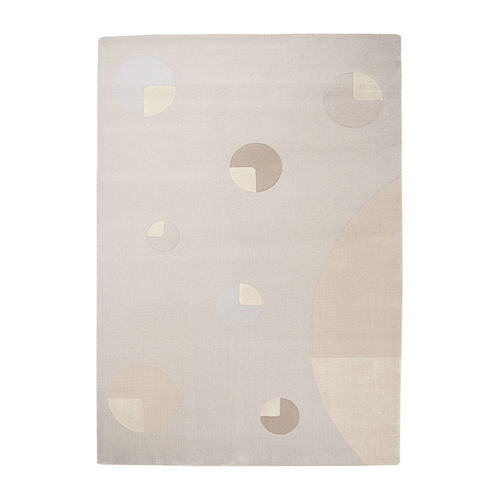 Moderner Teppich - PLANETS Milky Way - Softicated - mit geometrischen Motiven / Wolle / aus pflanzlicher Seide