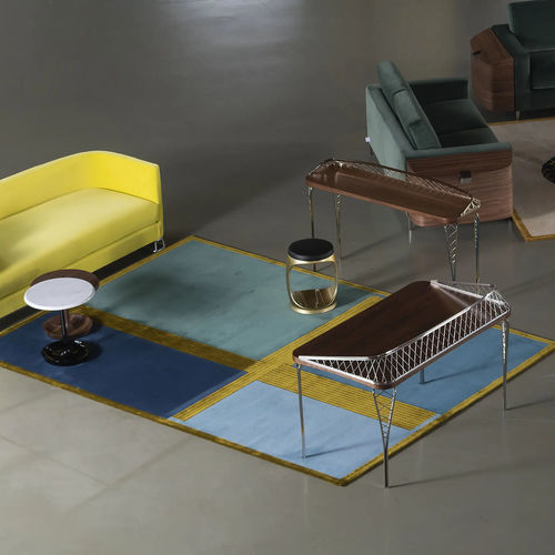 Moderner Teppich - OCEAN - Softicated - Motiv / Wellenmotiv / Wolle