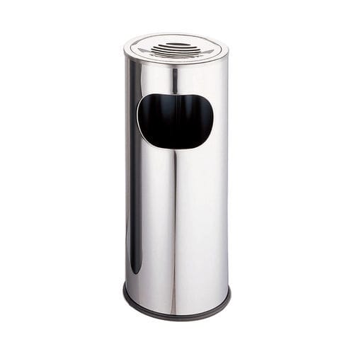 Hygienischer Abfallbehälter - AE series - Fanda Hygiene Co., Ltd - freistehend / Edelstahl / mit integriertem Aschenbecher