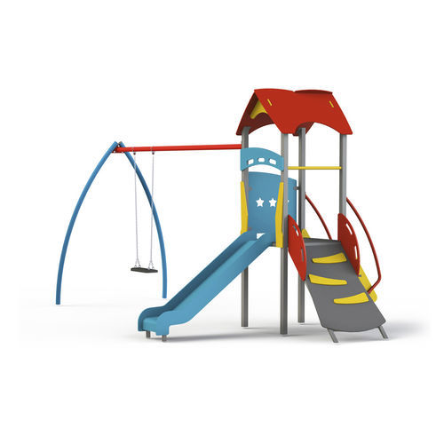 Metall-Spielplatzgerät - GP06 - GOTINSHTAIN EOOD - HDPE / modular / mit Überdachung
