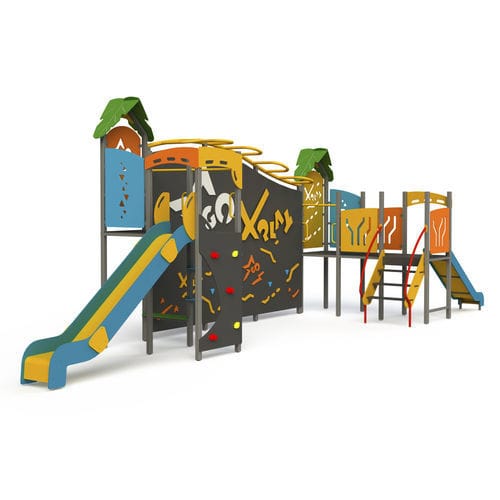 Metall-Spielplatzgerät - TP04  - GOTINSHTAIN EOOD - HDPE / modular / zum Klettern