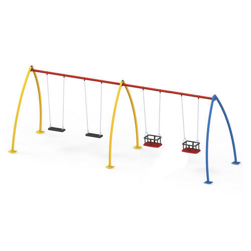 Metallschaukel - GE12 - GOTINSHTAIN EOOD - Spielplatz / Mehrfach