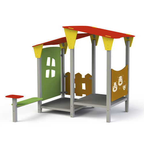Spielhaus für Spielplätze - H07  - GOTINSHTAIN EOOD - bodenstehend