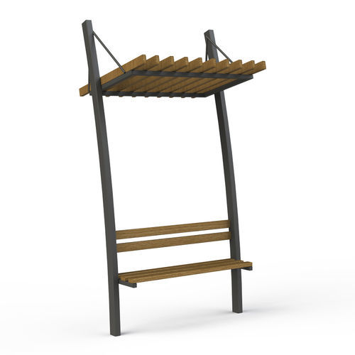 Selbsttragende Pergola - P03 - GOTINSHTAIN EOOD - Holz / Metall / Holzdach