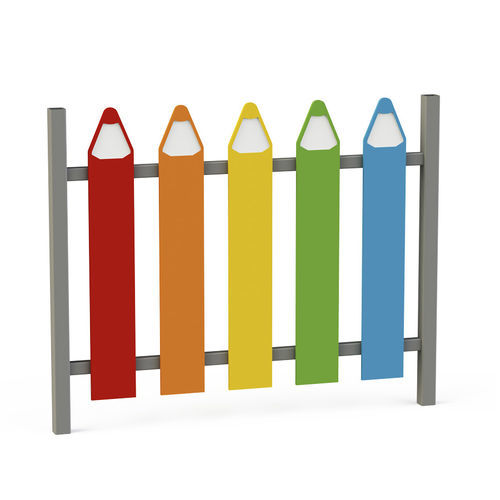Lamellenzaun - GOF03  - GOTINSHTAIN EOOD - Spielplatz / Metall / HDPE