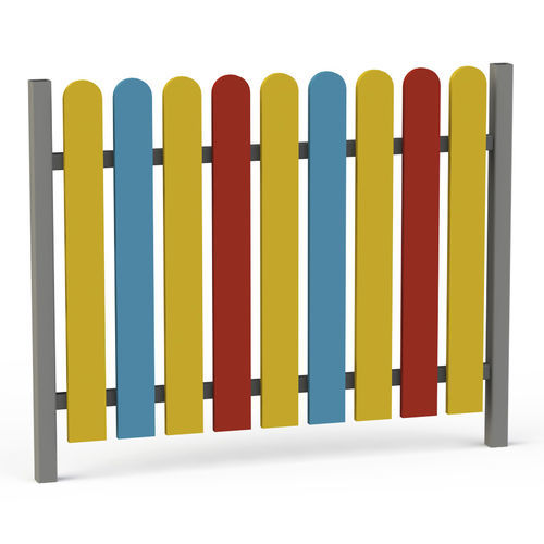 Lamellenzaun - GOF02 - GOTINSHTAIN EOOD - Spielplatz / Metall / HDPE