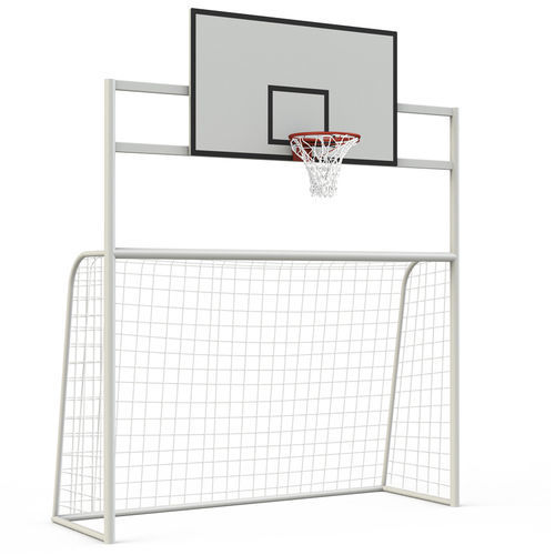 Mehrzwecktor für Fußball, Handball und Basketball - FE02  - GOTINSHTAIN EOOD - Metall / stationär / weiß