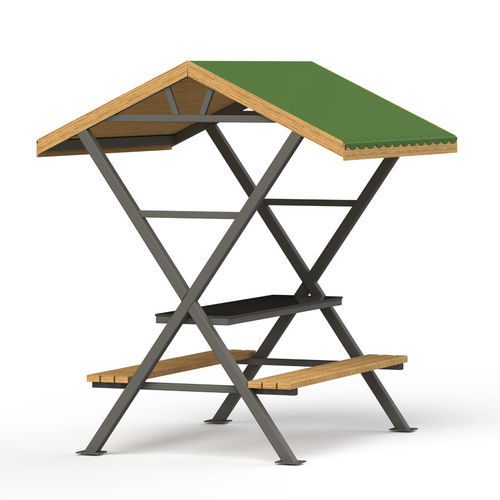 Holzpavillon - GAB14  - GOTINSHTAIN EOOD - Metall / Holzdach / HDPE