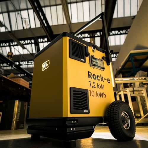 Batteriebetriebenes Stromaggregat - ROCK-E - PESS ENERGY - einphasig / mobil / für Baustellen