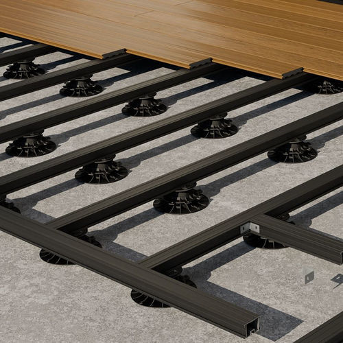 Aluminium-Tragbalken - STRUCTURAL® - Cobrafastener - für Doppelböden / für Terrasse / hochbelastbar
