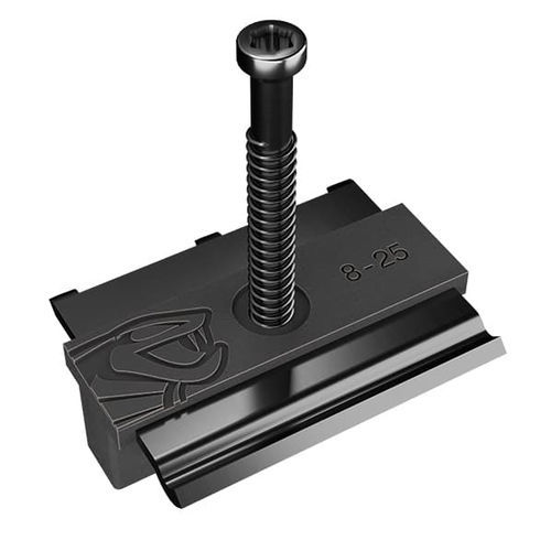 Befestigungssystem für Terrasse - Cobra® HYBRID 8-25 - Cobrafastener - Edelstahl / Polypropylen / für Hartholz