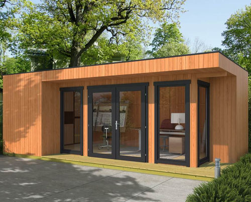 Fichte-Gartenhaus - Inmedias - modern / für Gewerbegebrauch