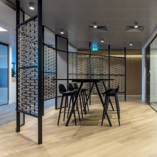 Metall-Raumteiler - Specialist Joinery Group - für Gewerbegebrauch / für den Innenraum / modular