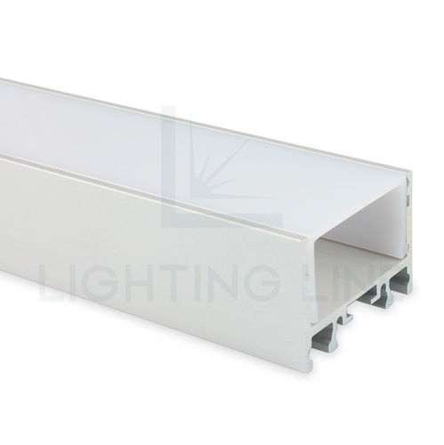 Beleuchtungsprofil für Aufbau - PR-SL02-06 - Ledpoint - Einbau / LED / Aluminium