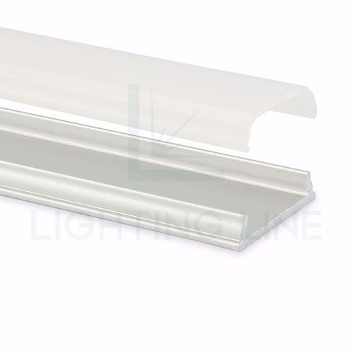 Beleuchtungsprofil für Aufbau - PR-SL04-04-S2 - Ledpoint - Einbau / LED / Aluminium